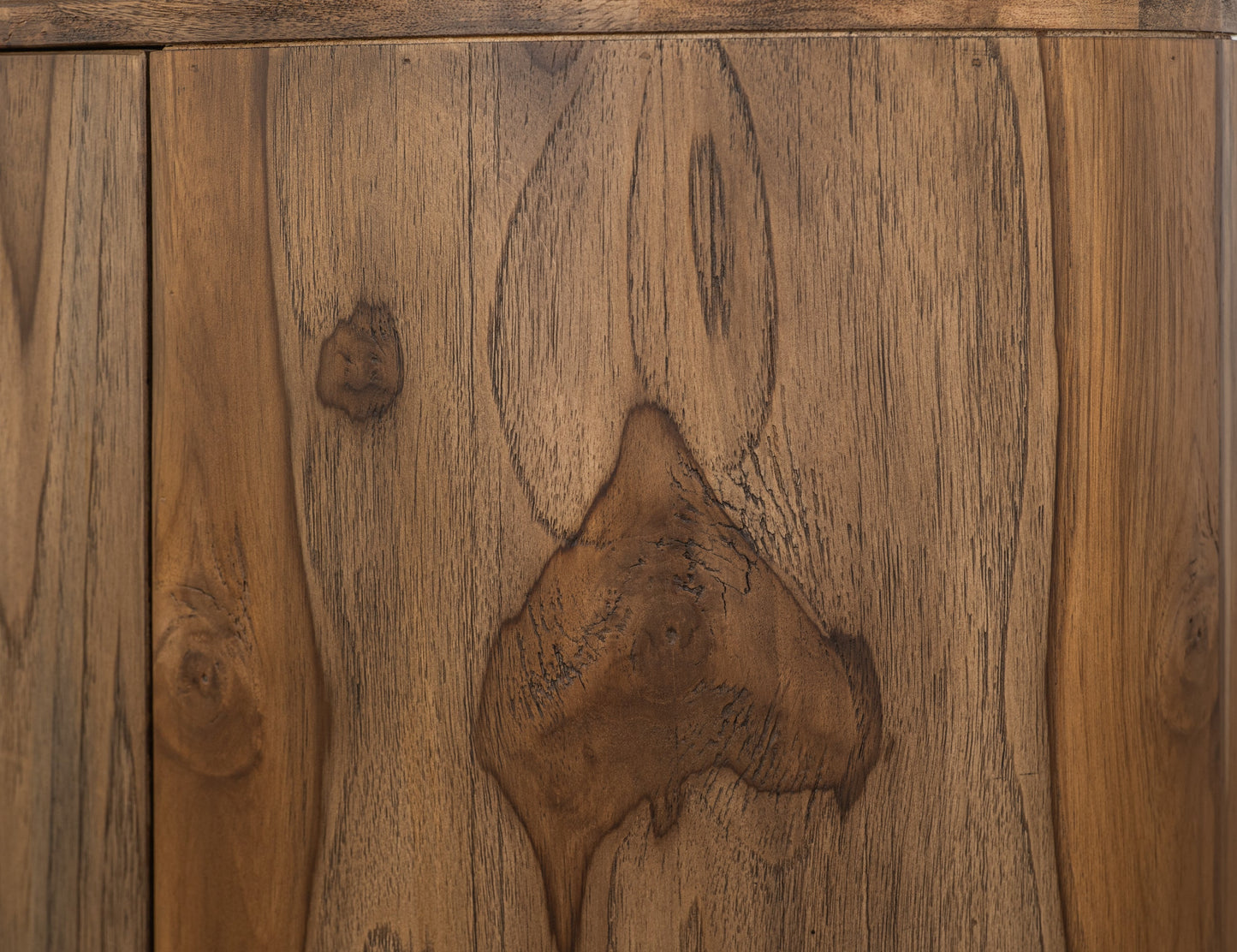 2 Door, TV Stand 80 - Almond And Barrel Brown