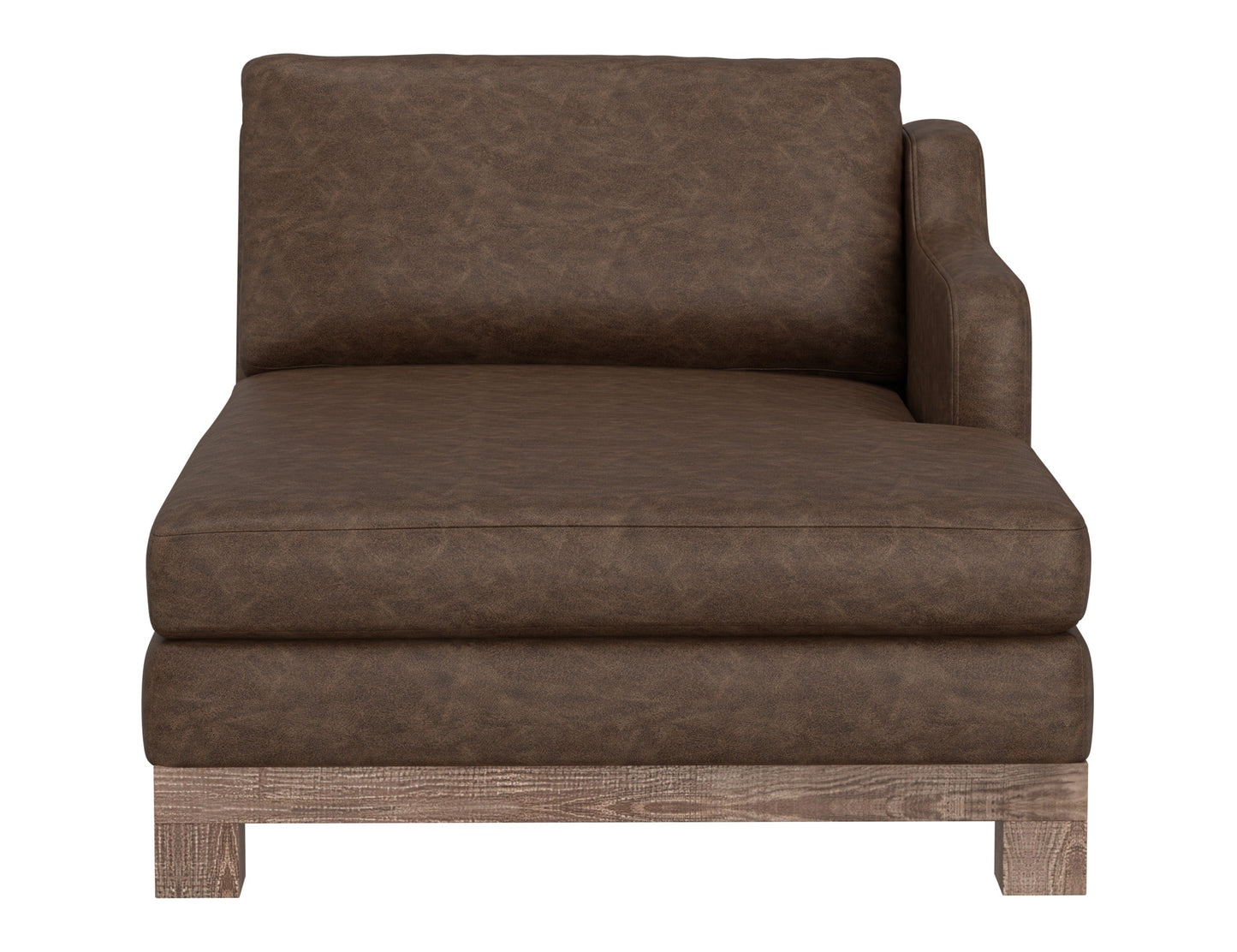 Wooden Frame & Base, Sectional - Chocolate Brown