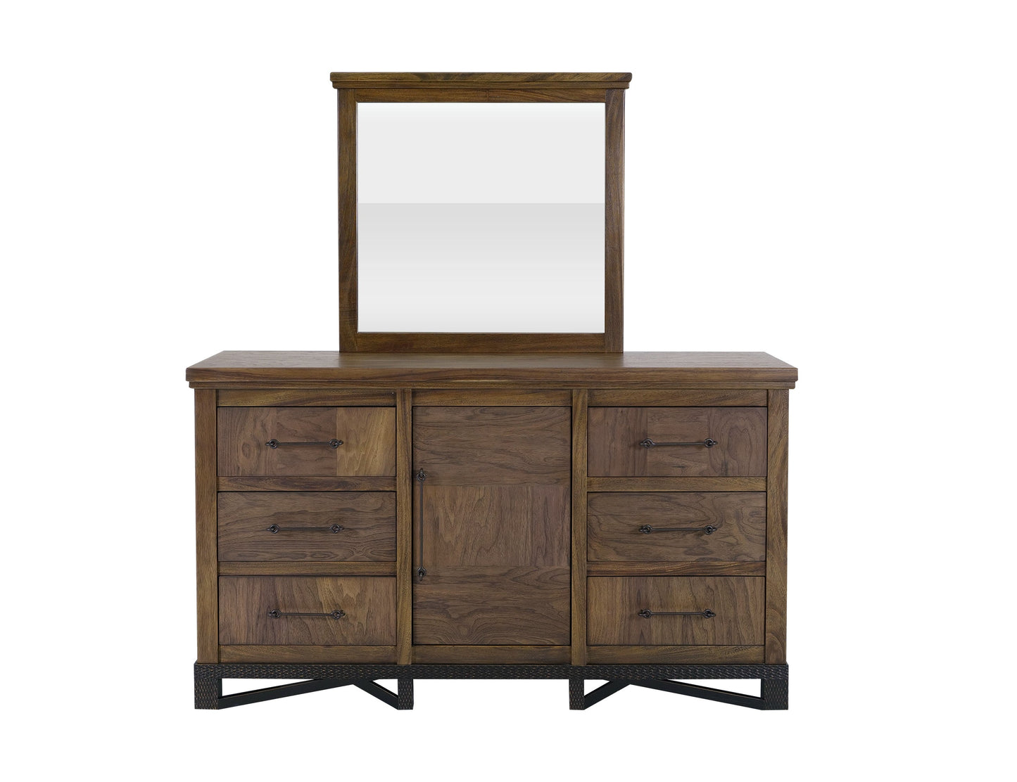Mirror - Walnut Brown