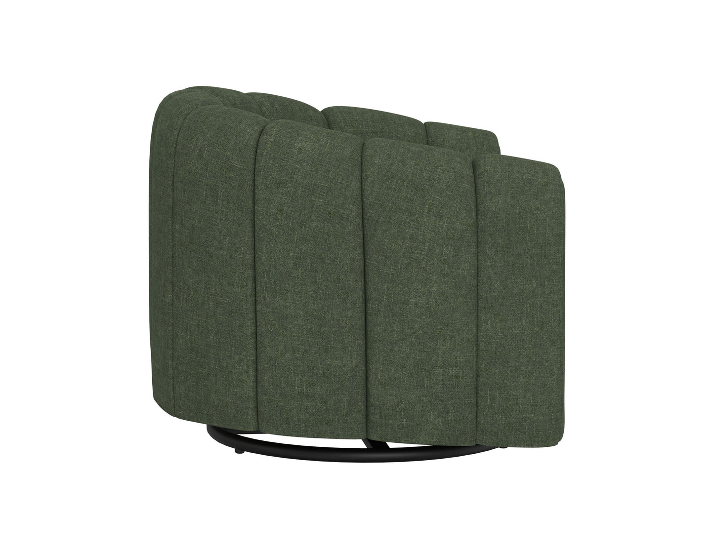 Wooden Frame & Metal Base, 360 Degree Swivel Glider - Tribu Forest