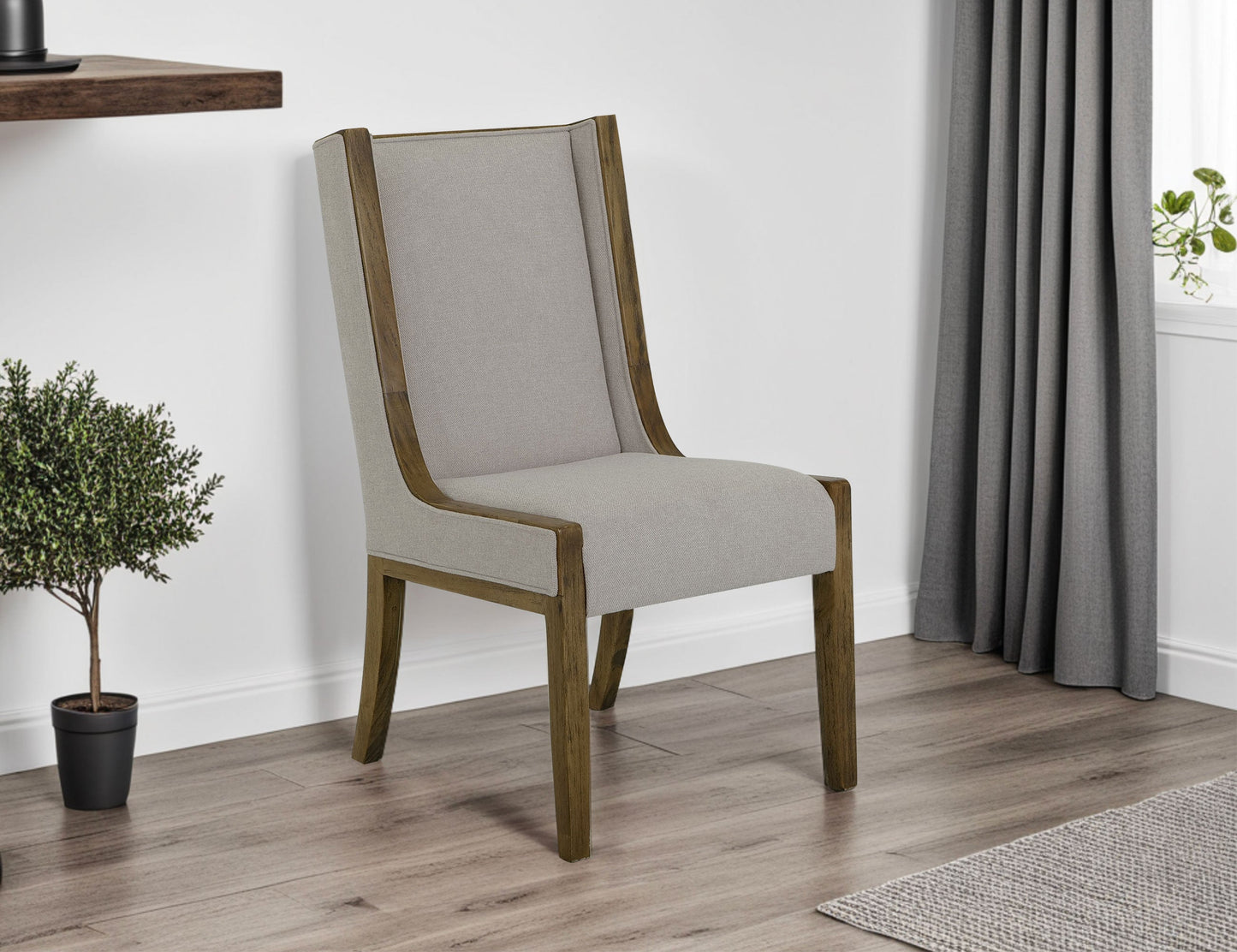 Upholstered Chair** - Suculent Green