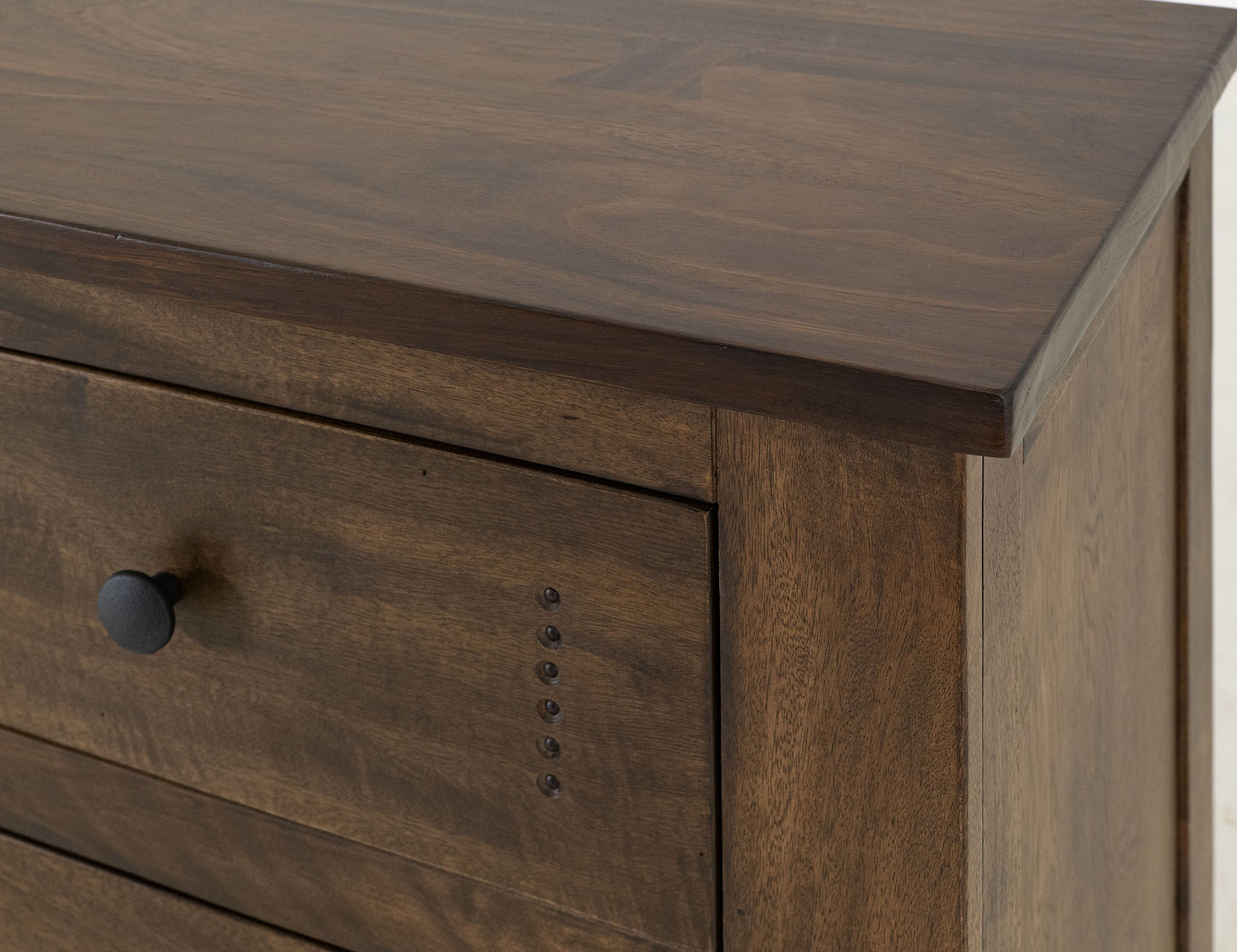 2 Drawer, Nightstand - Barrel Brown