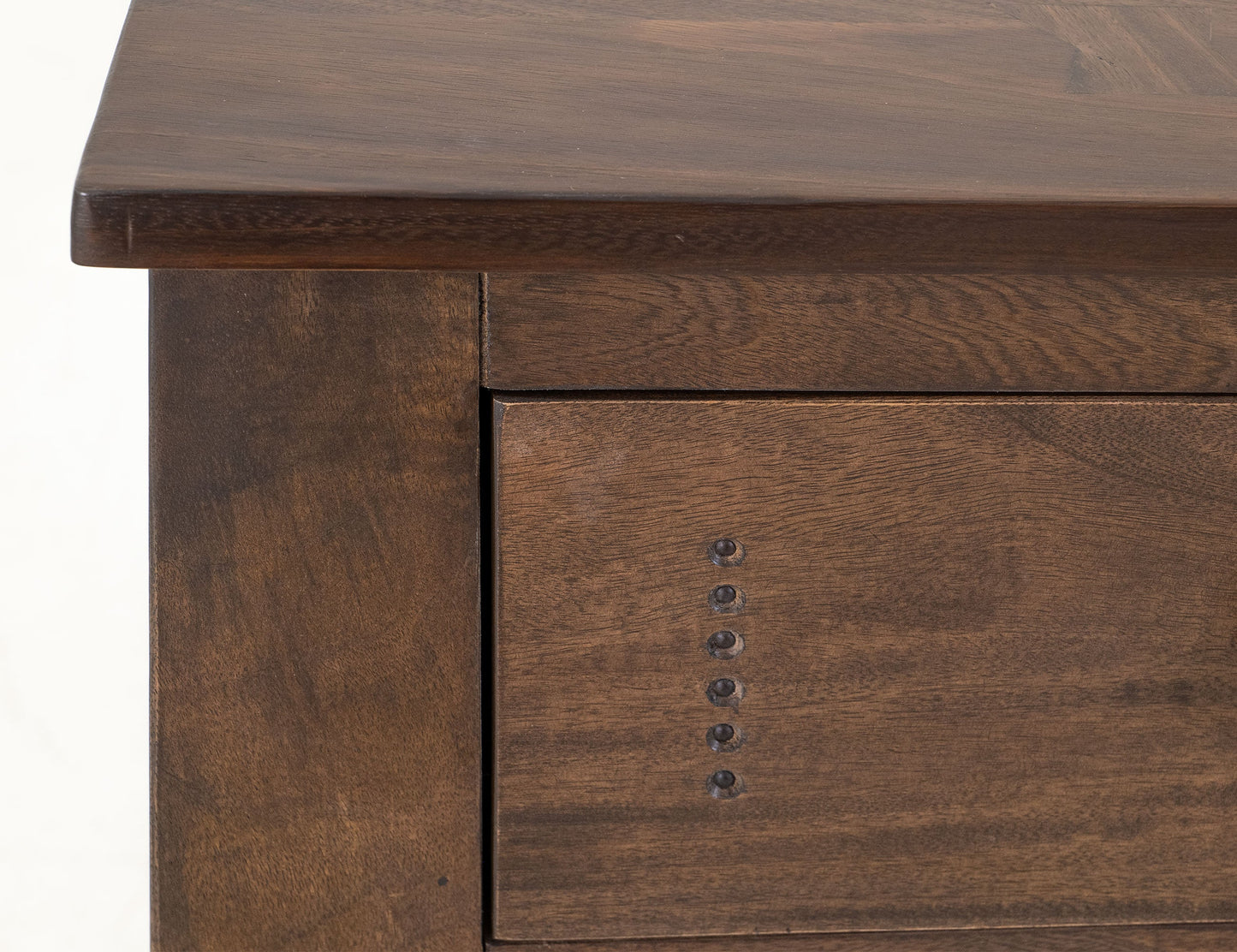2 Drawer, Nightstand - Barrel Brown