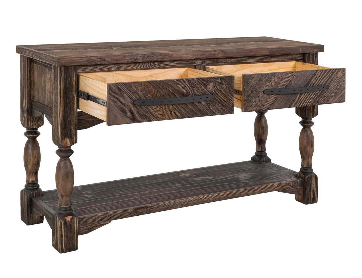 2 Drawer, Console - Rookwood Brown