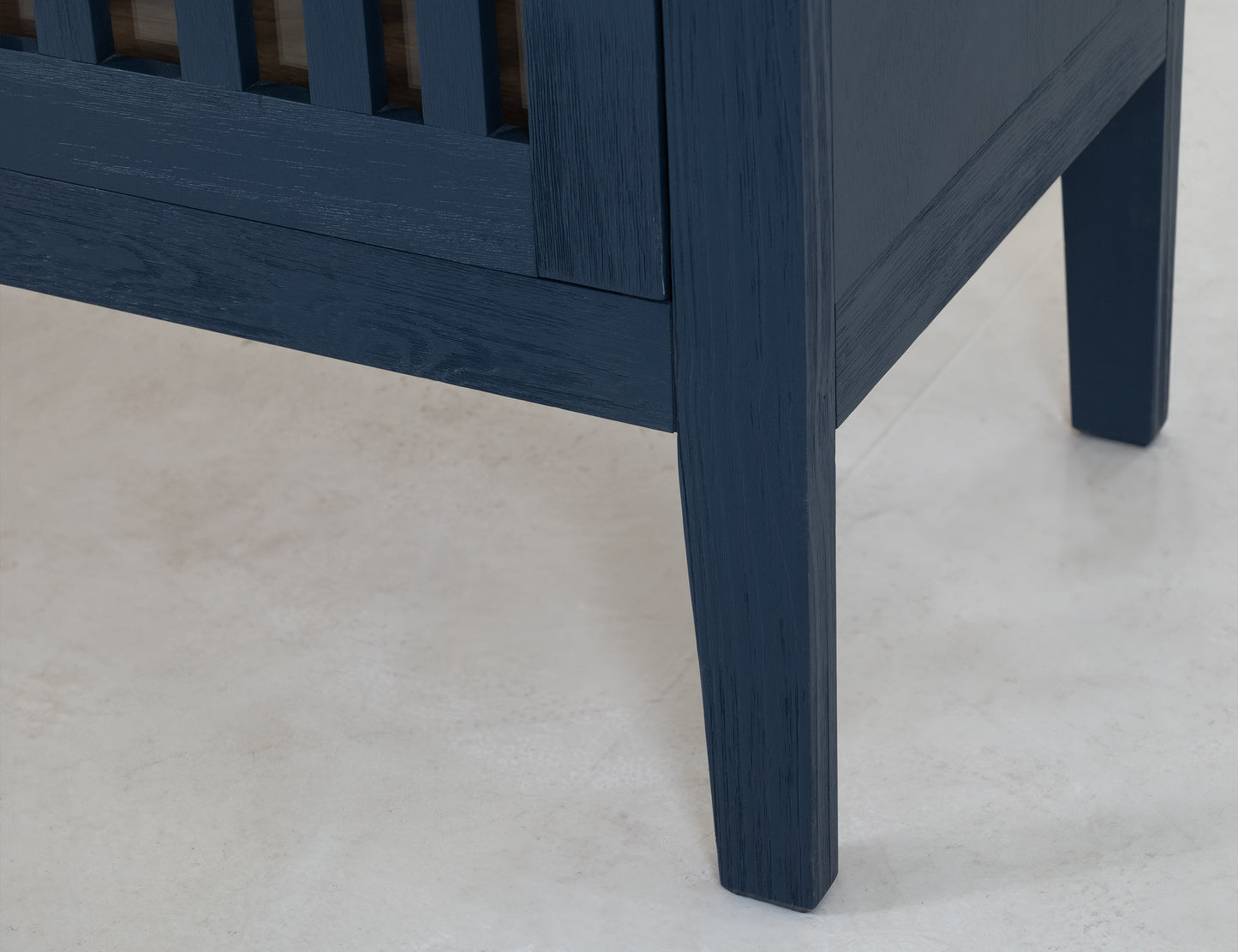 2 Door, 1 Shelf, Cosole - Indigo Blue