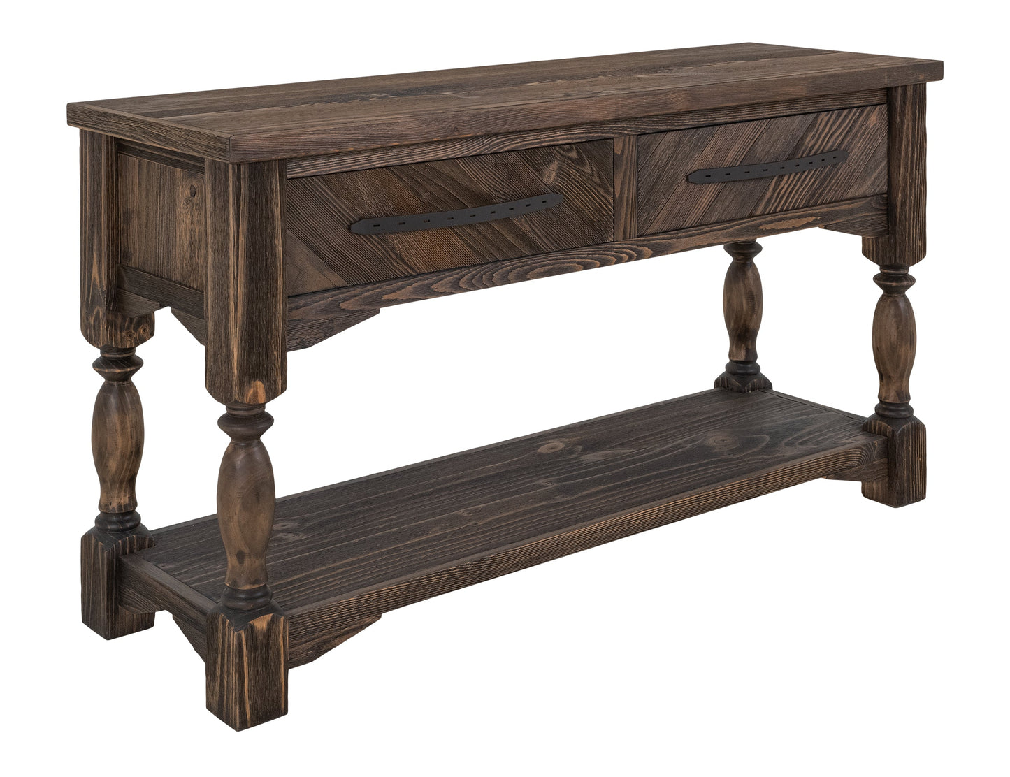 2 Drawer, Console - Rookwood Brown