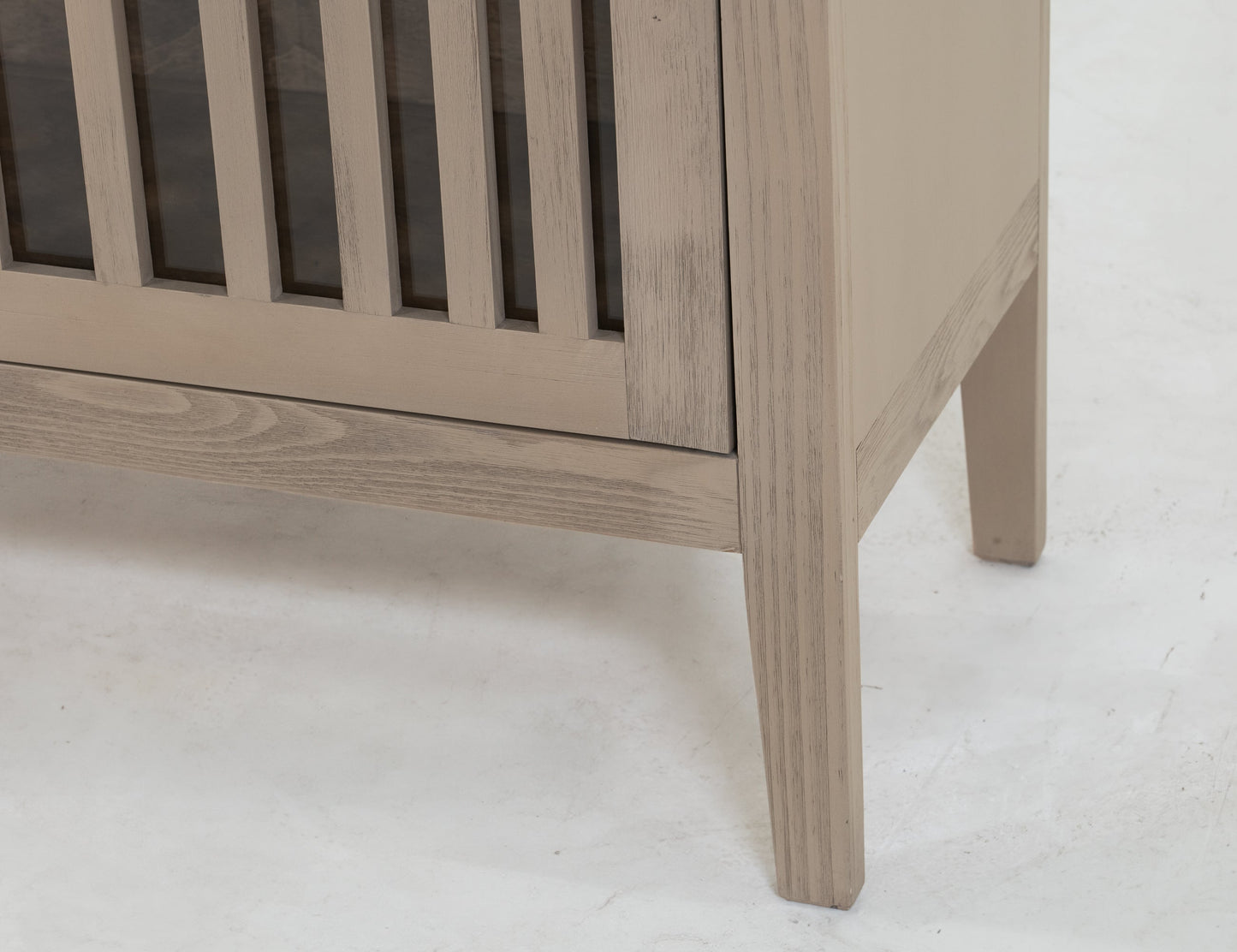 2 Door, 1 Shelf, Cosole - Sand Brown