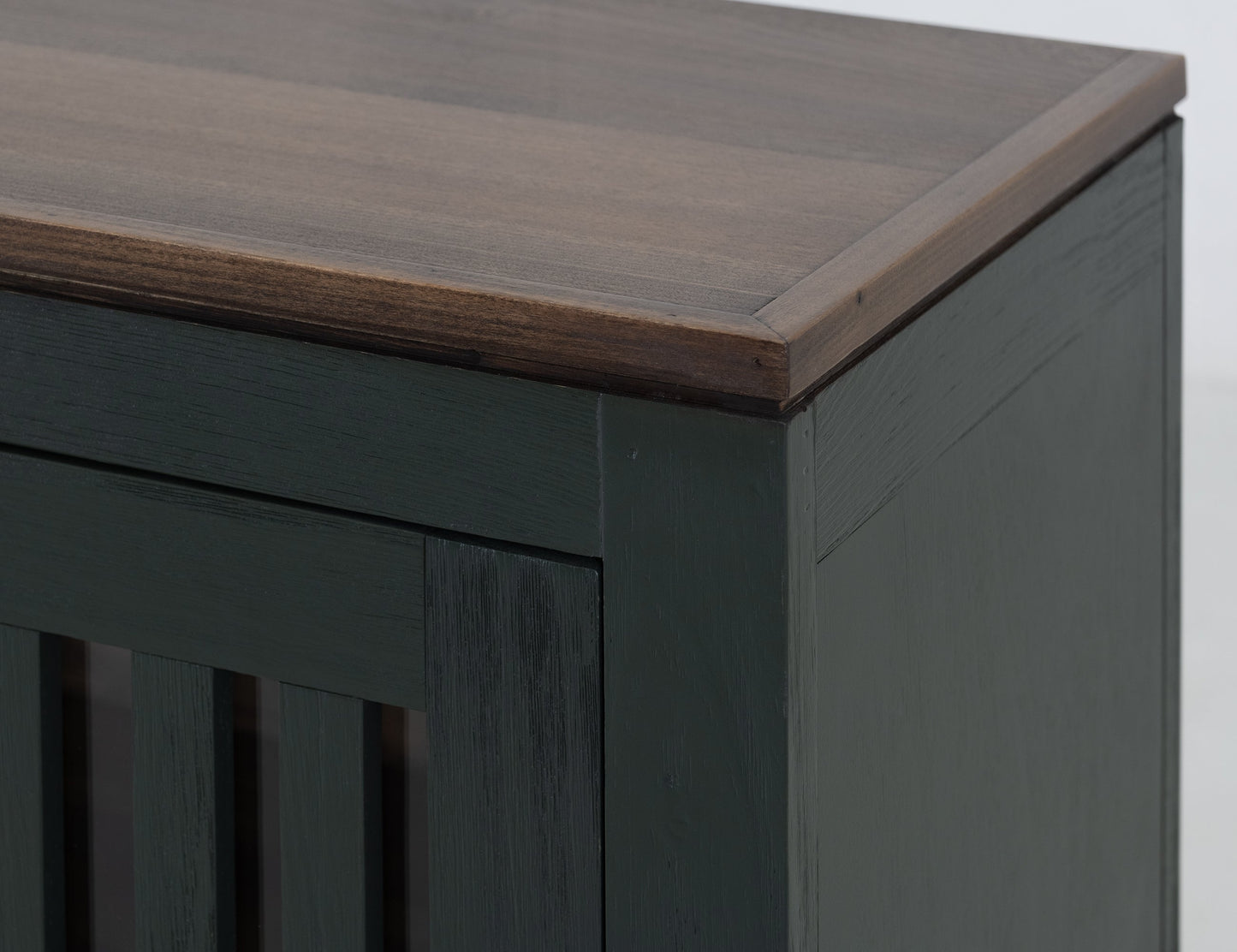 2 Door, 1 Shelf, Cosole - Forest Green