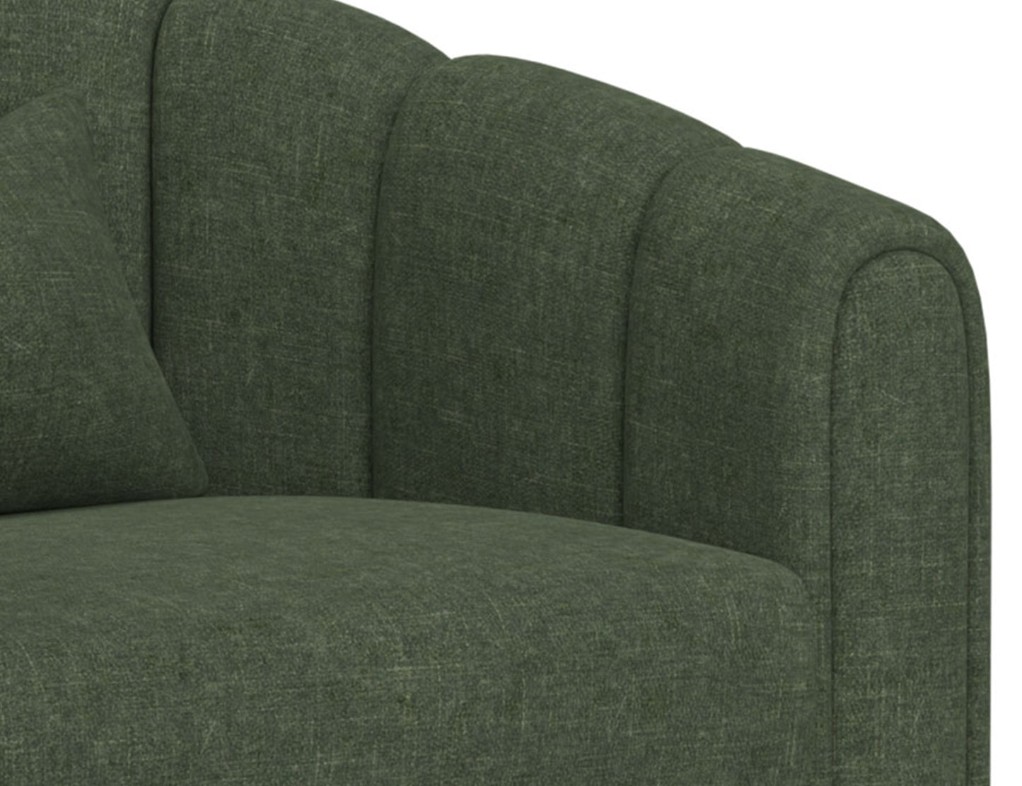 Wooden Frame & Metal Base, 360 Degree Swivel Glider - Tribu Forest
