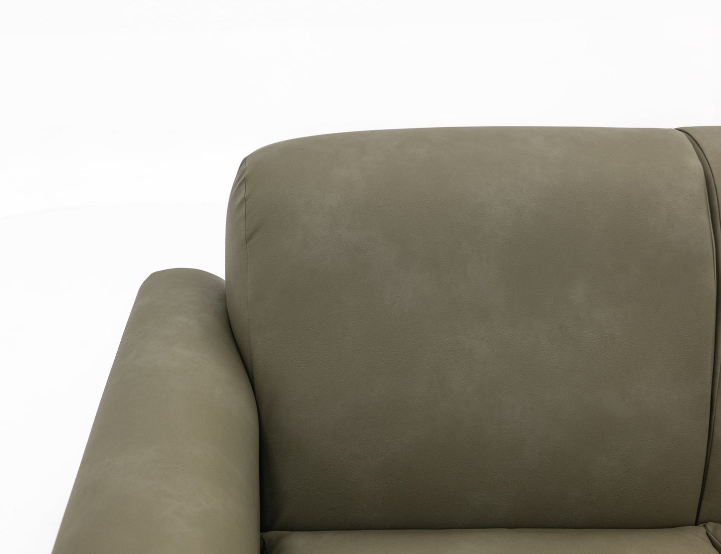 Wooden Frame & Base, Armchair - Suculent Green