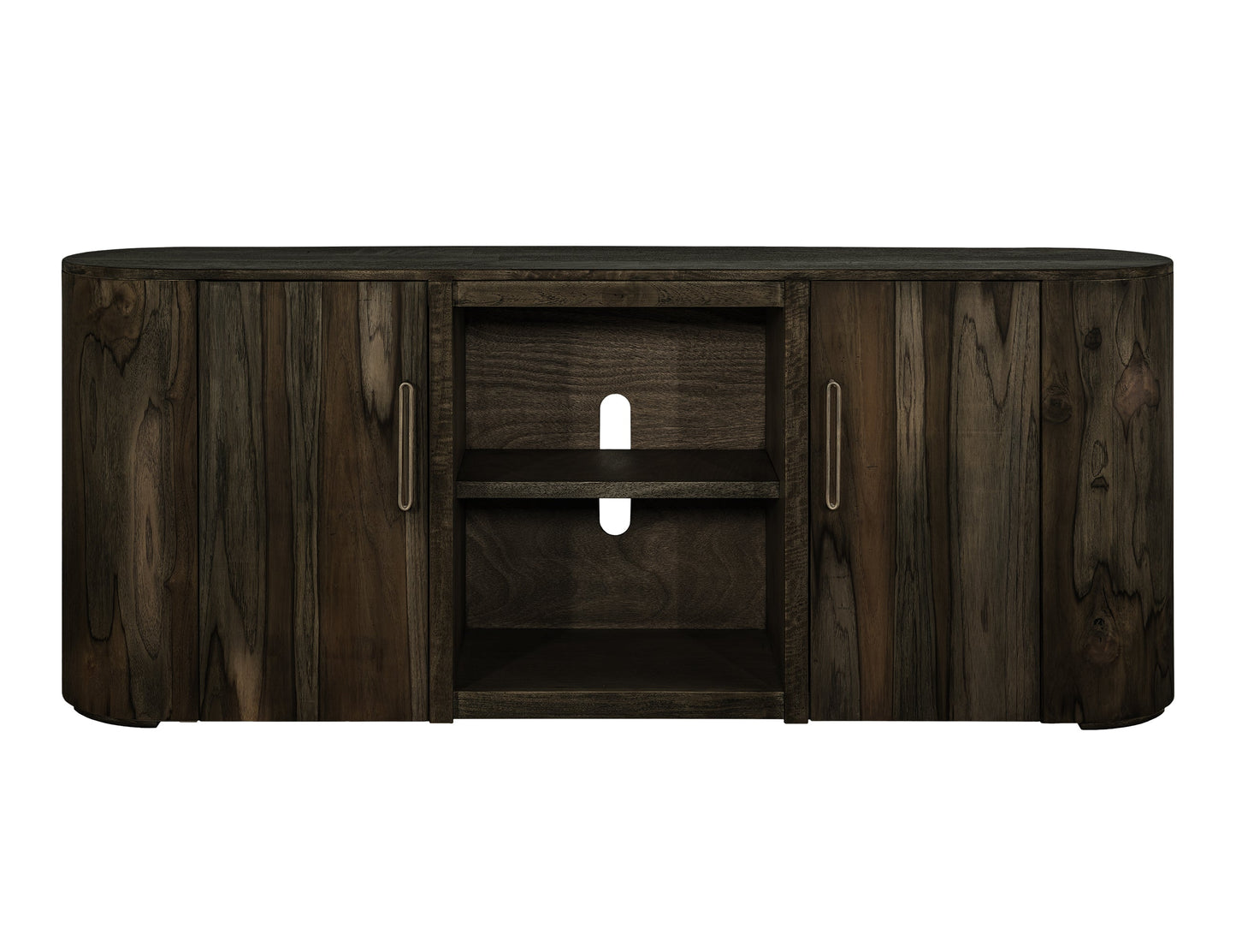 2 Door, TV Stand 80 - Oil Black