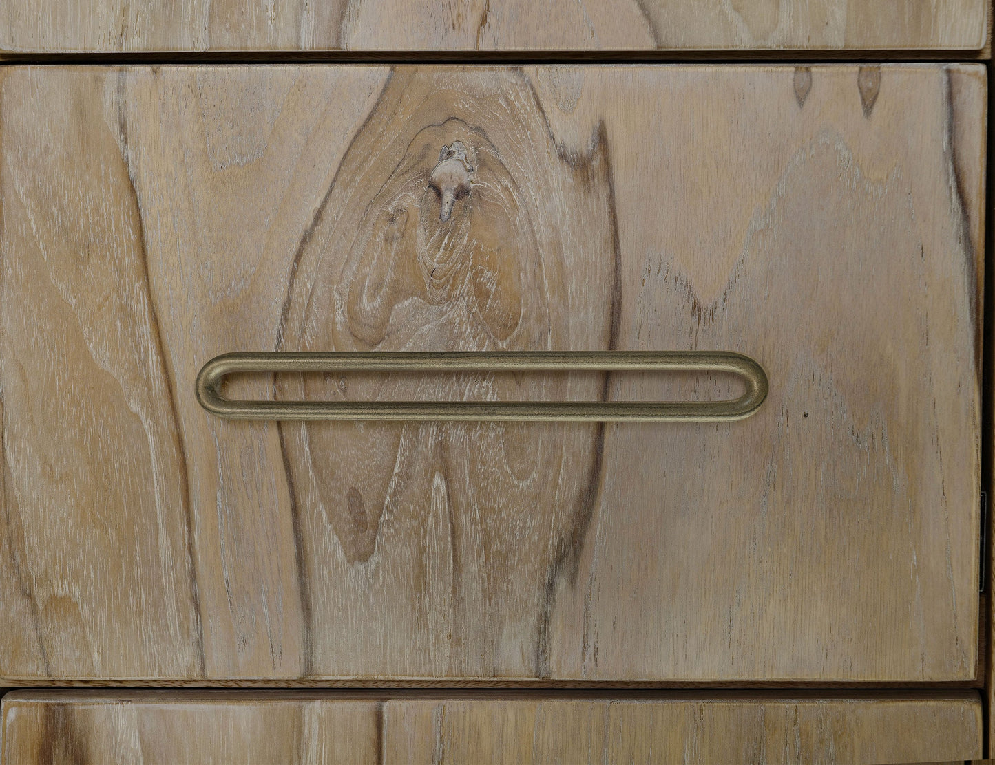 7 Drawer, Console - Ivory White