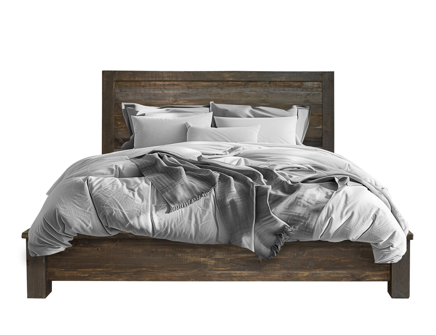 6/6 Platform - Two Tone Gray & Brown