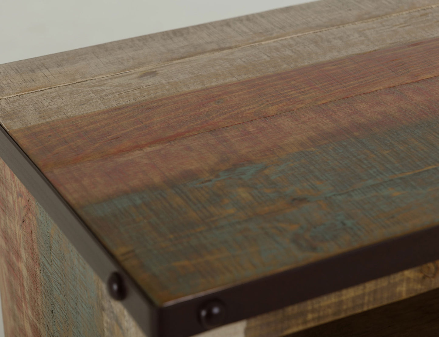 2 Drawer, 1 Door 52" TV Stand - Multicolor