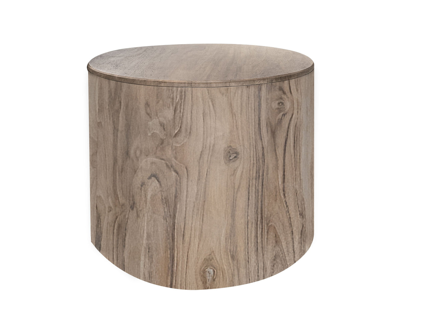 End Table - Ivory White