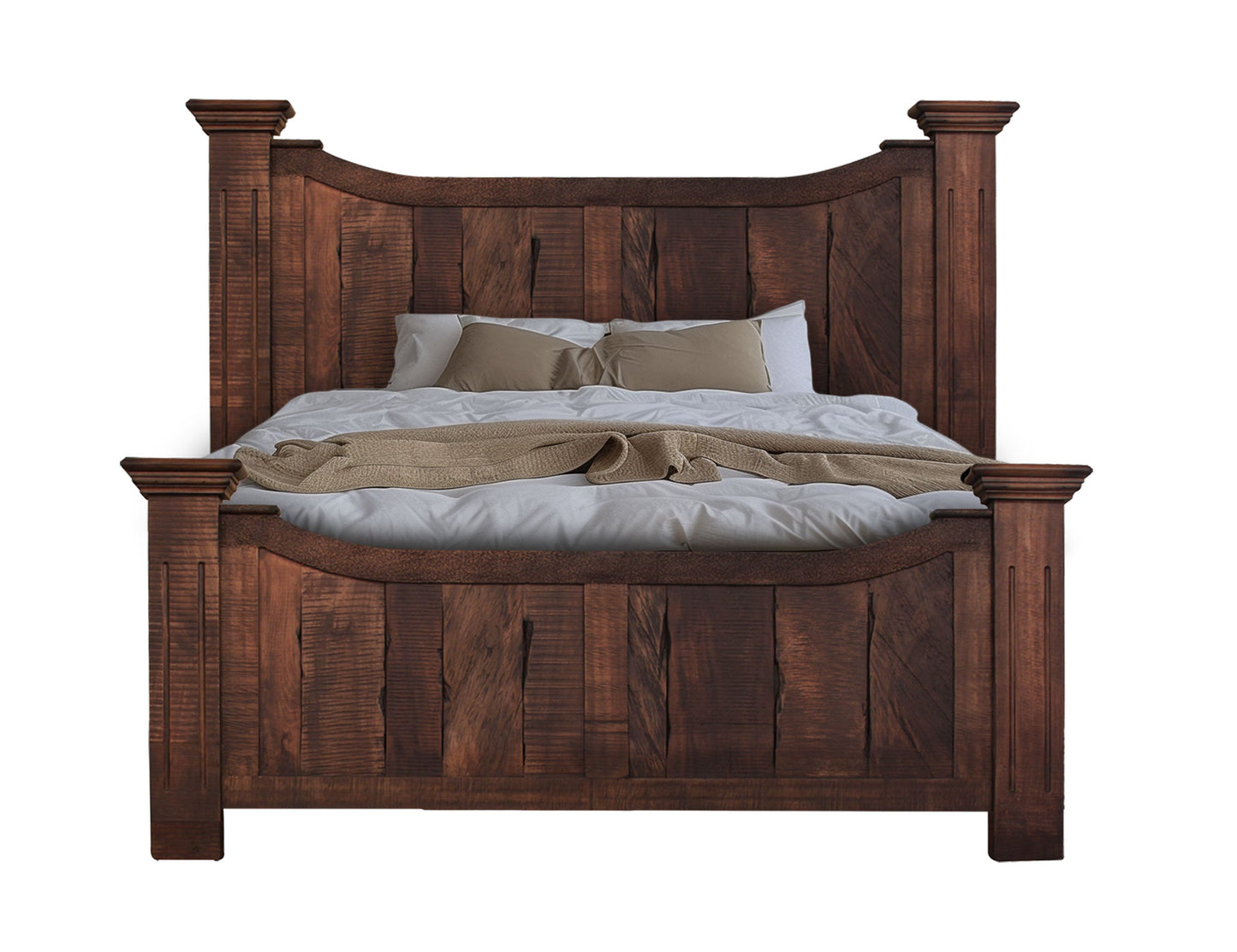 6/6 Footboard - Deep Brown