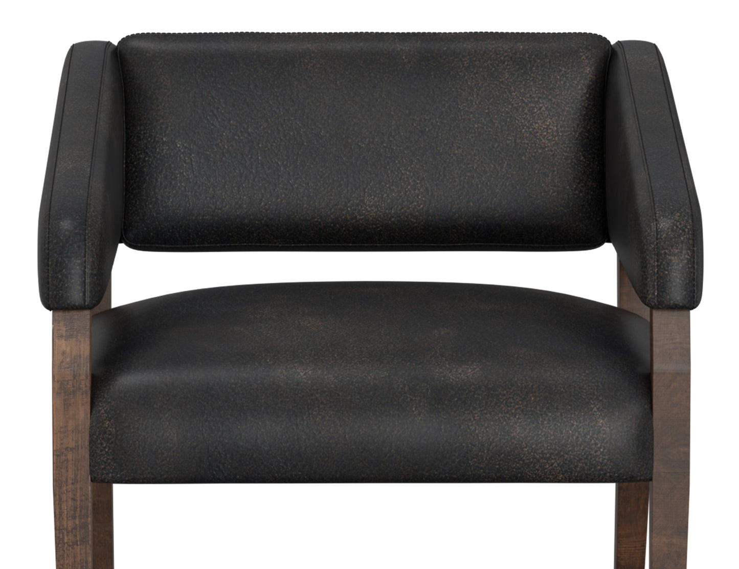 Wooden Frame, Armchair - Licorice Black