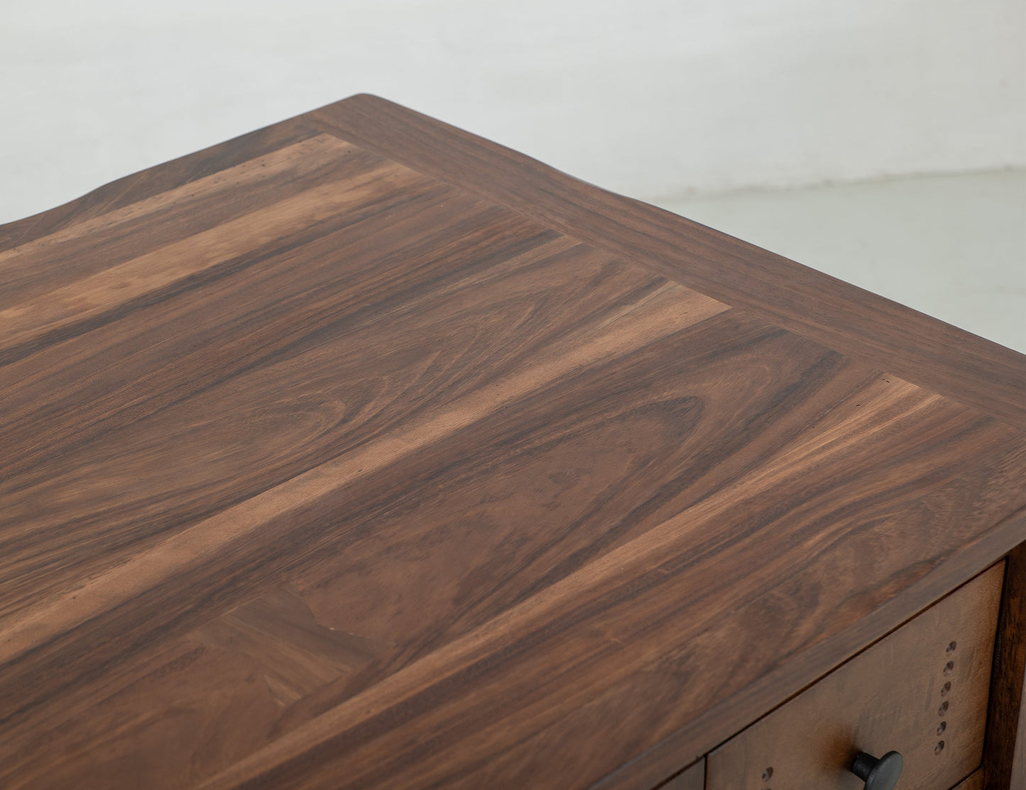 3 Drawer 4 Doors 2 Sliding Doors Kitchen Island - Cinnamon Brown