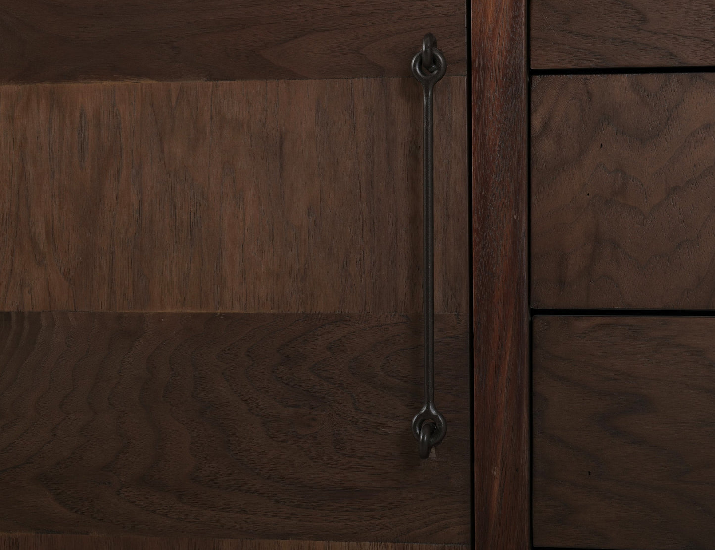 4 Drawer & 2 Door, Console - Peanut Brown