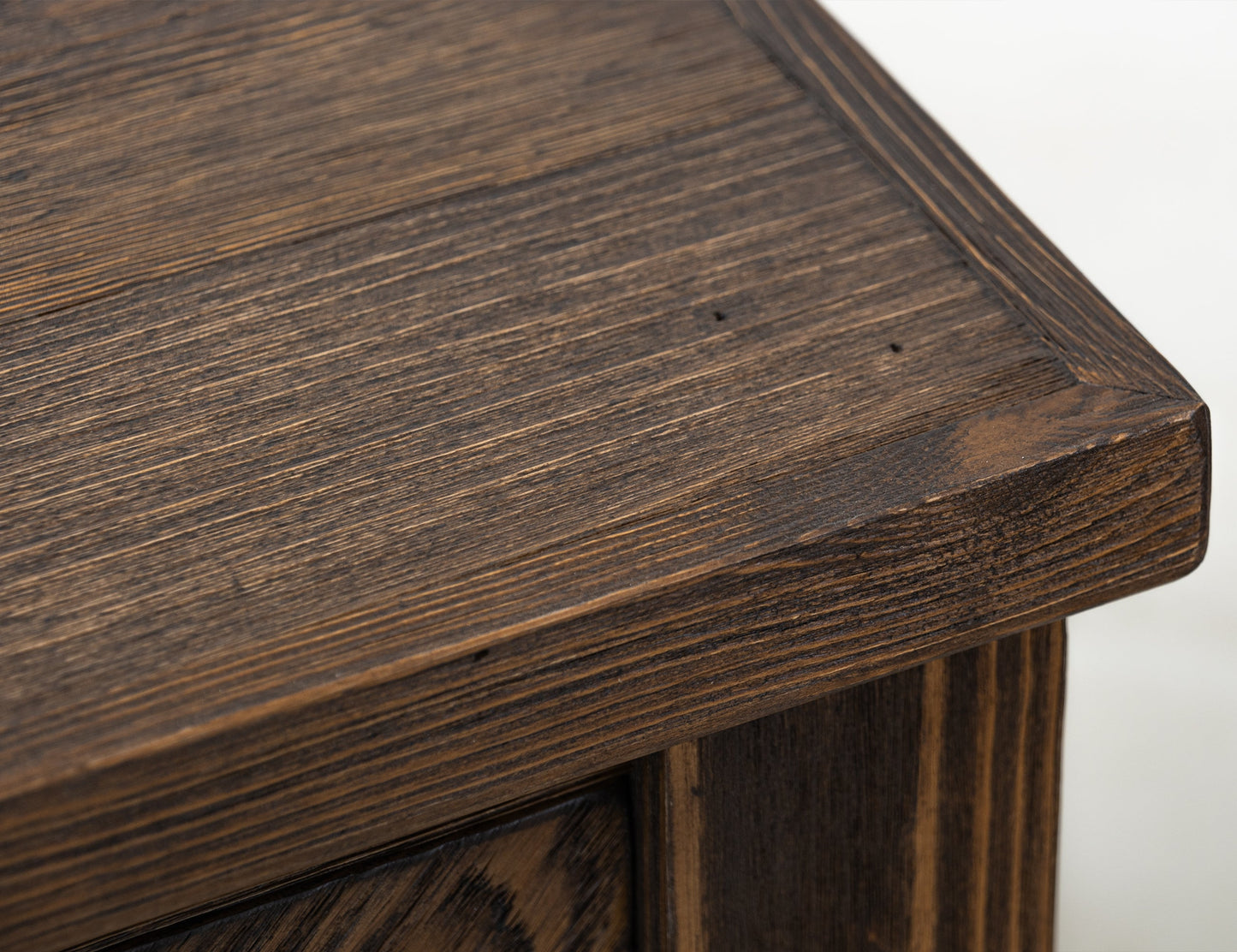 1 Drawer, End Table - Caramel Brown