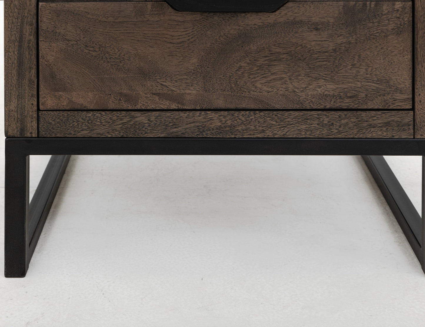 2 Drawer End Table - Cedar Brown