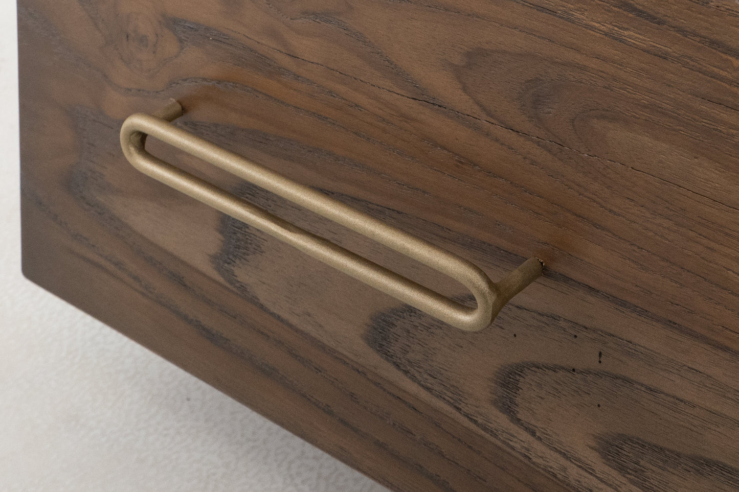 2 Drawer & 2 Glass Doors, Cabinet - Almond And Barrel Brown