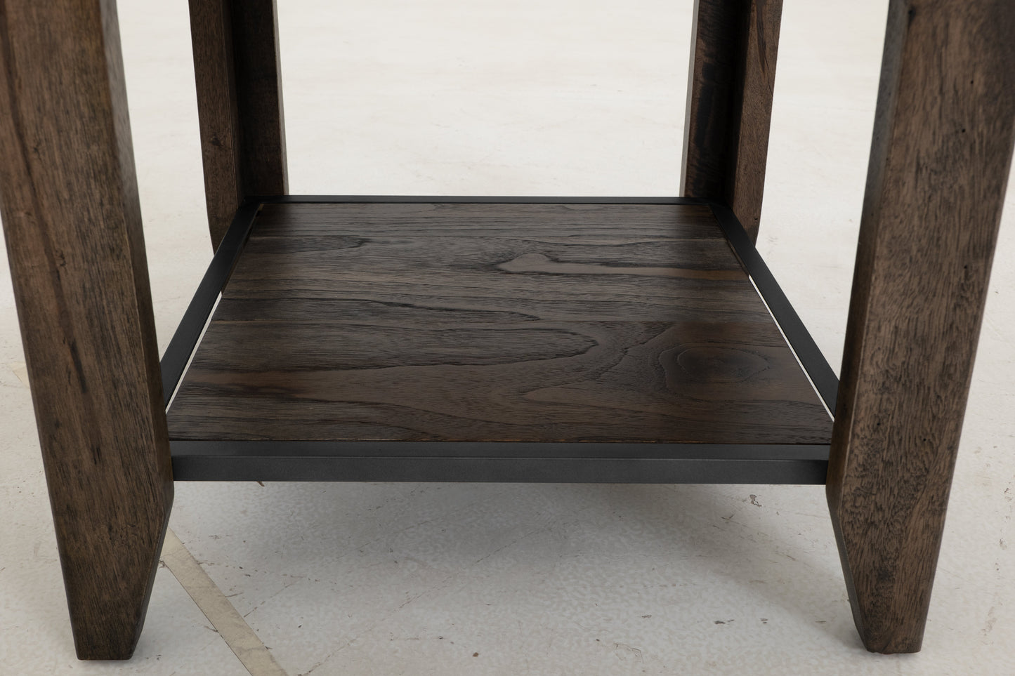 1 Drawer, 1 Shelf, Chairside Table - Oil Black