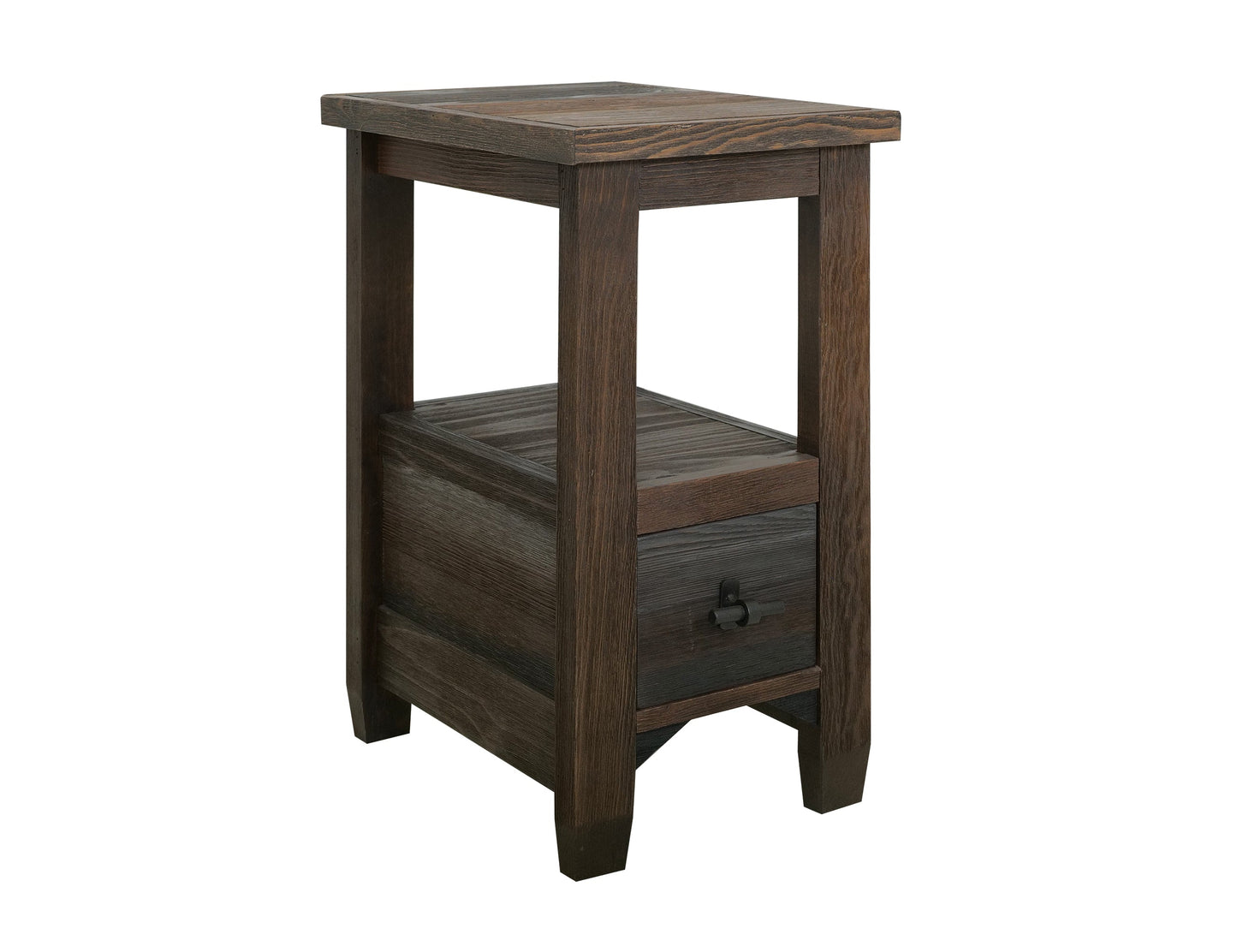 1 Drawer, Chairside Table - Multicolor