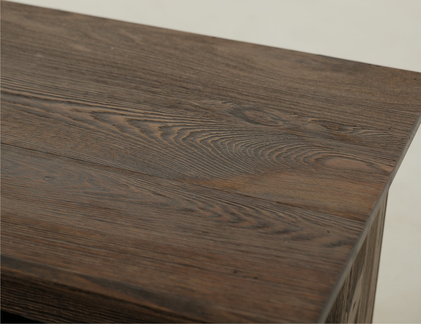 3 Drawer, Nightstand - Mahogany Brown