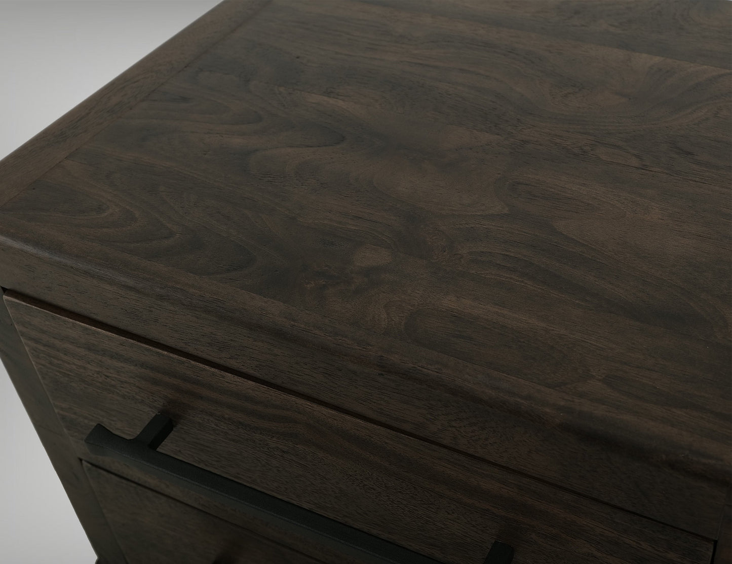 2 Drawer Nightstand - Ink Black