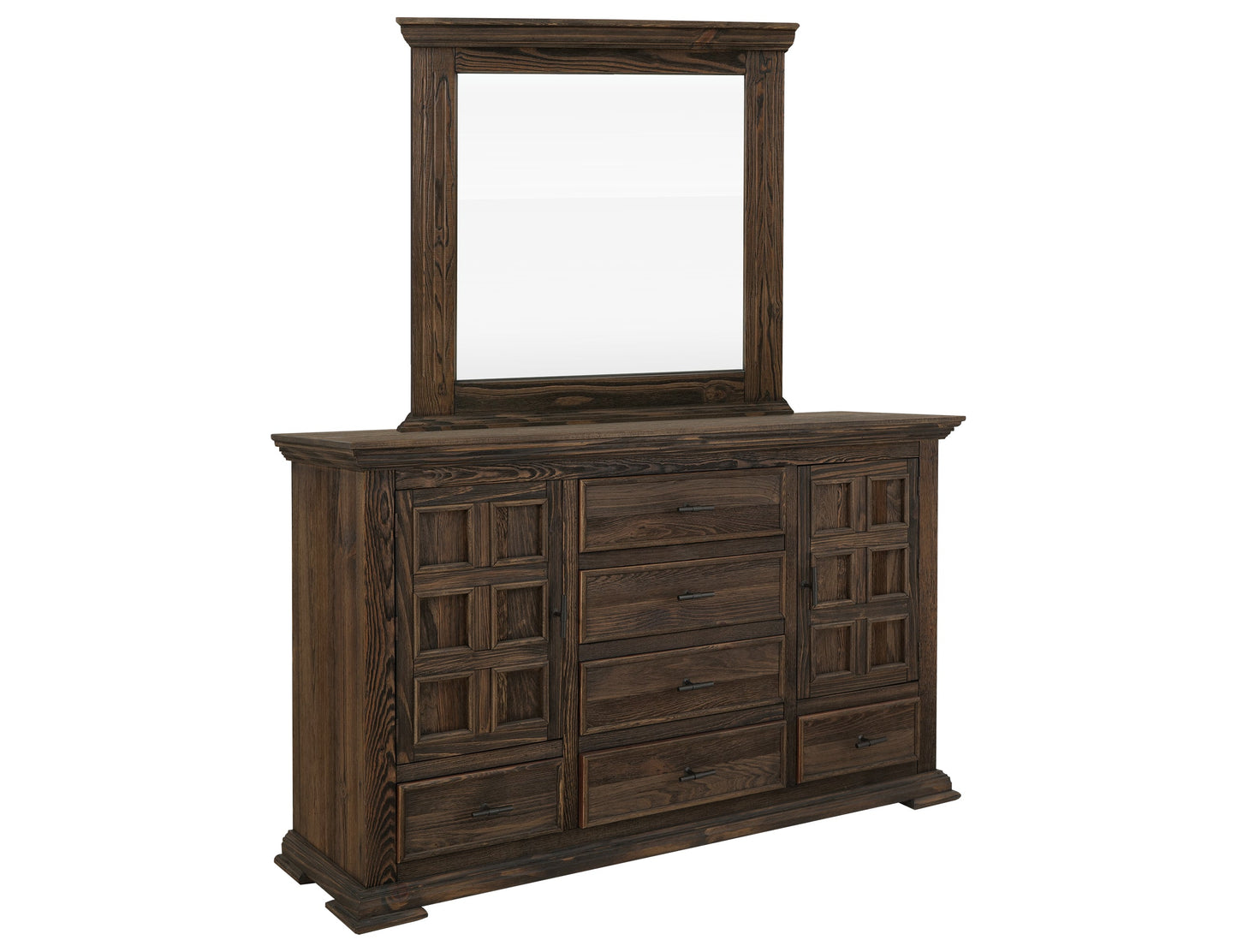 Mirror - Mahogany Brown