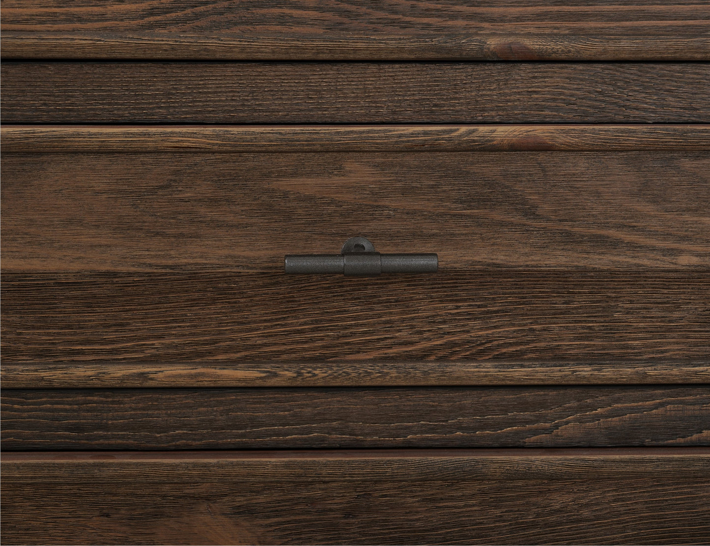 3 Drawer, Nightstand - Mahogany Brown