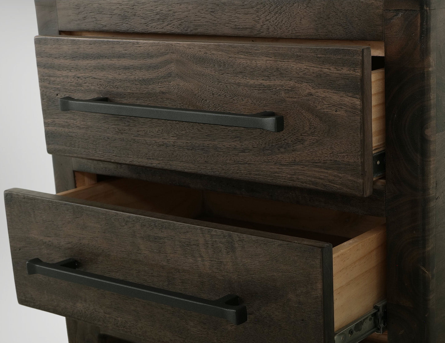 2 Drawer Nightstand - Ink Black