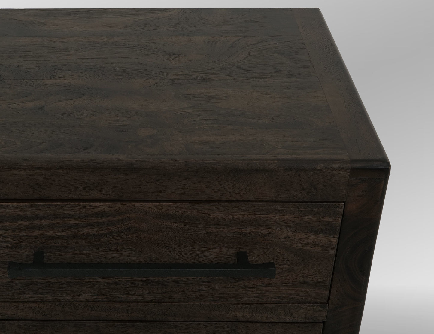 2 Drawer Nightstand - Ink Black