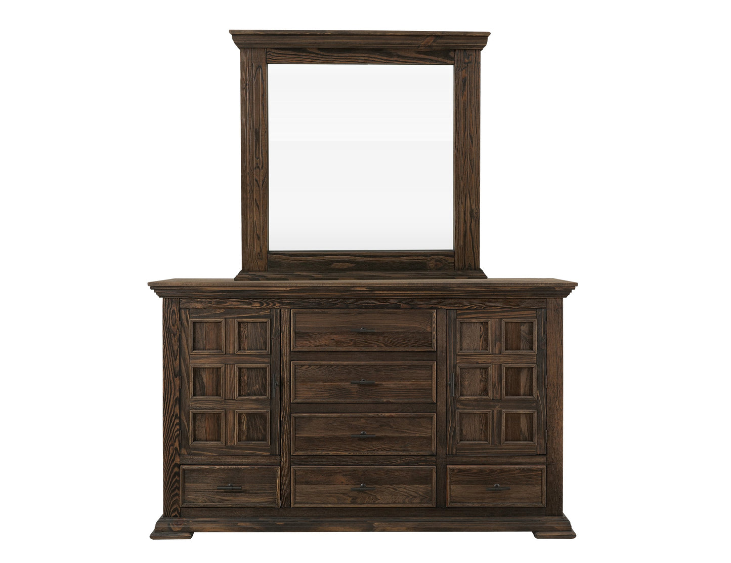 Mirror - Mahogany Brown