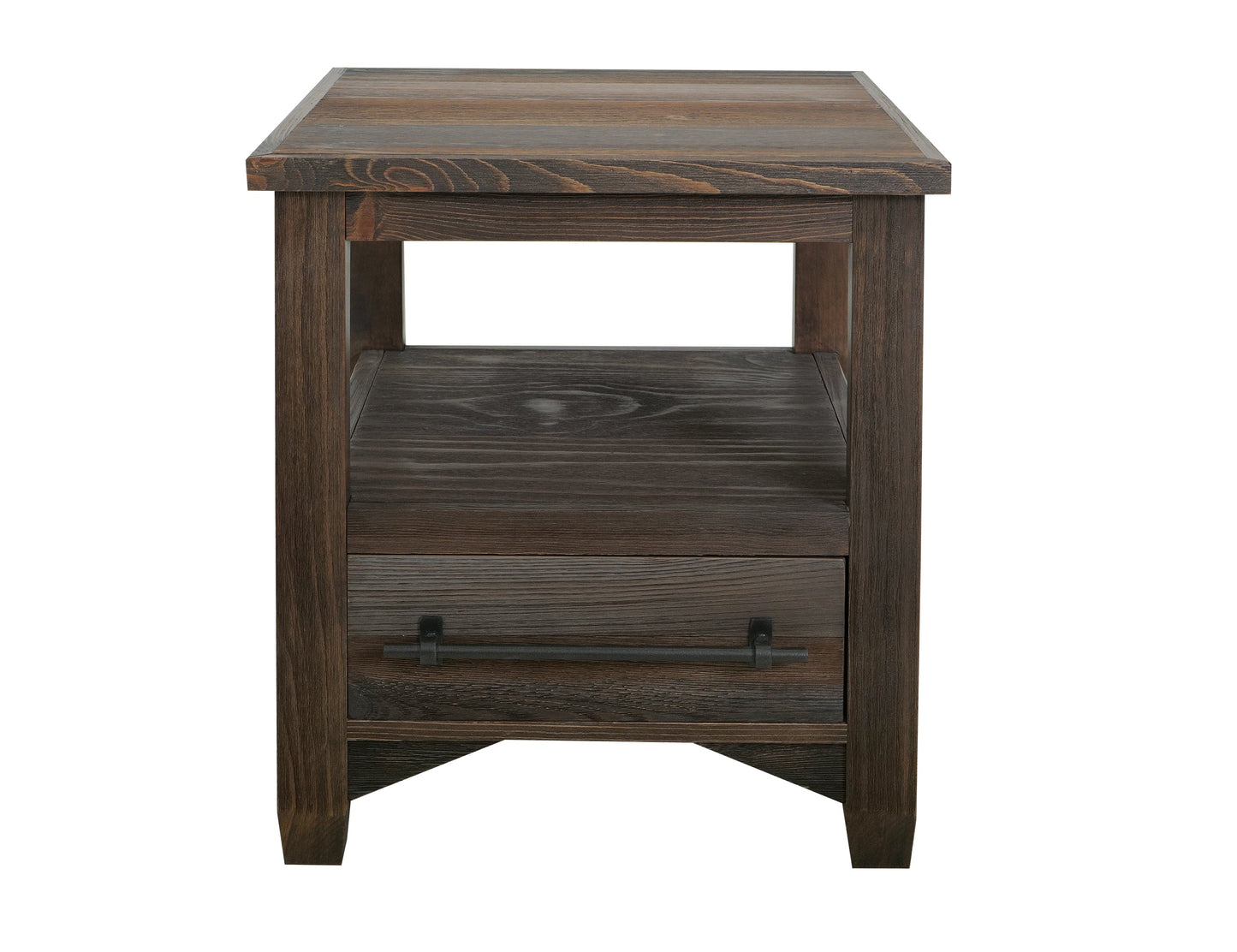 1 Drawer, End Table - Multicolor