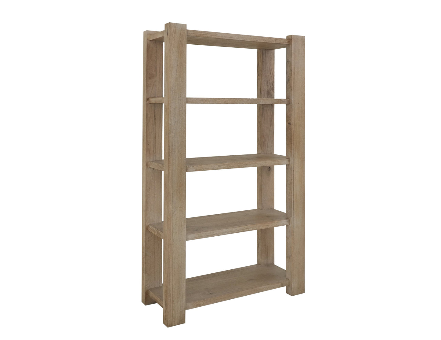5 Shelves, Bookcase - Sand Brown