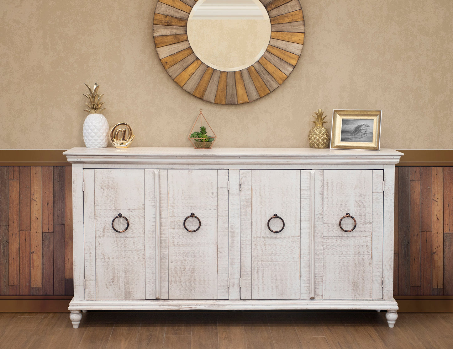 4 Door Console - Ivory