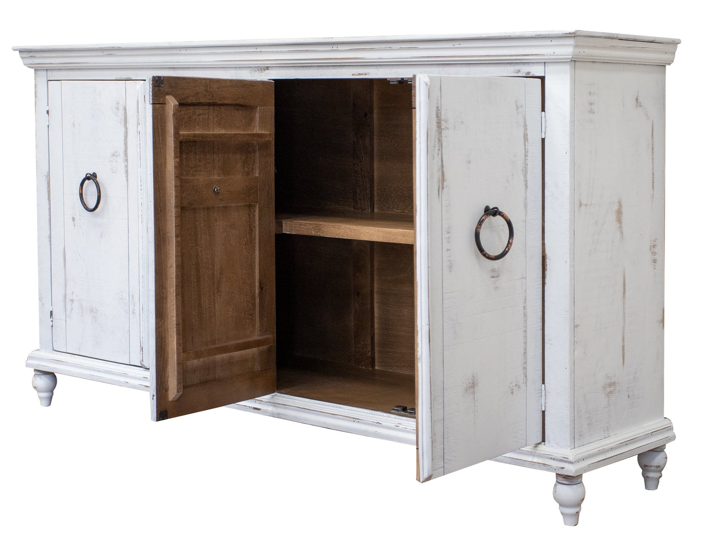 4 Door Console - White