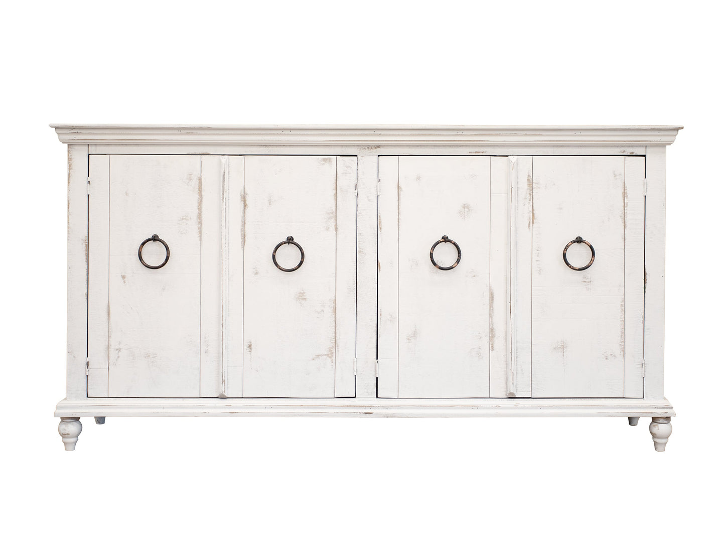 4 Door Console - White