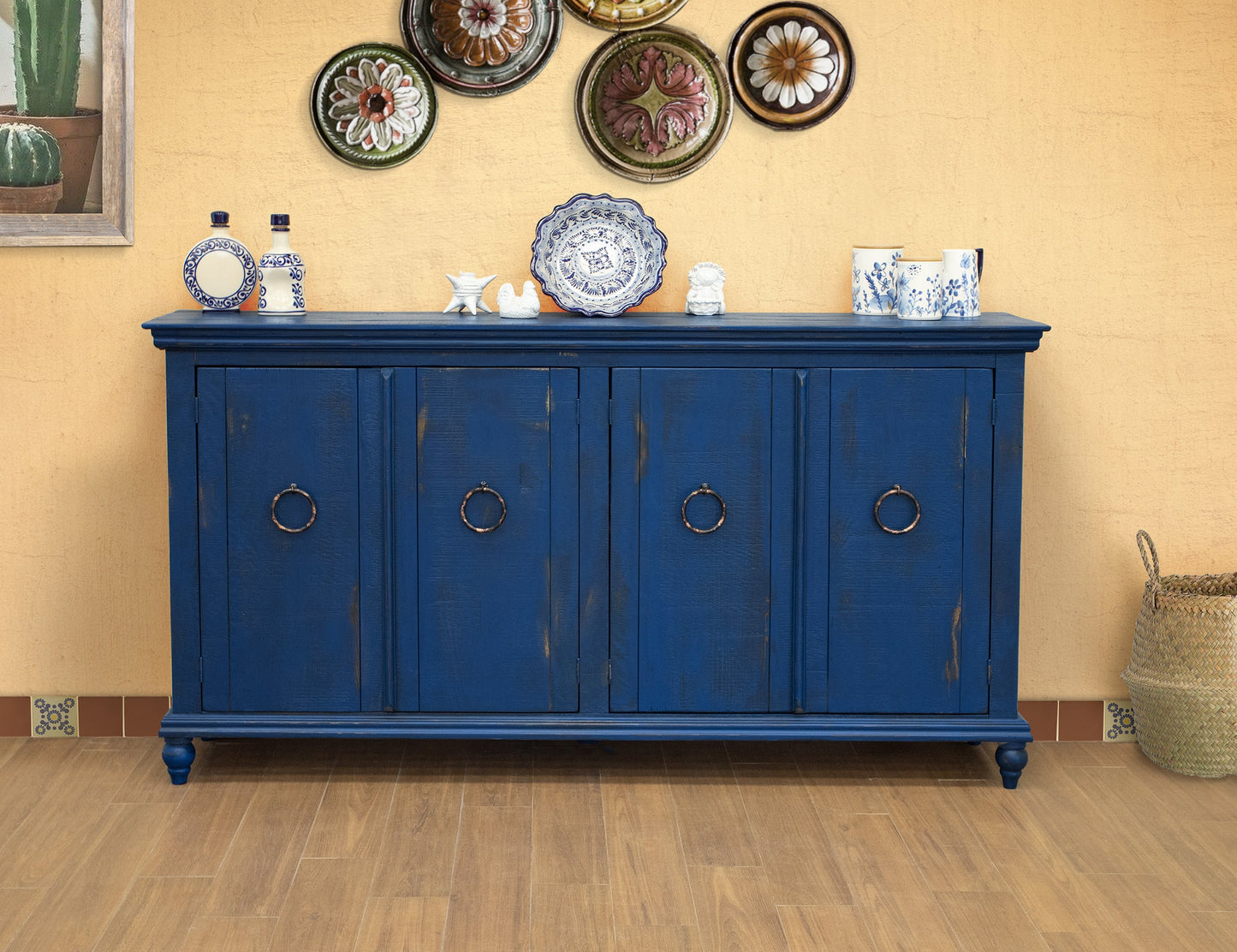 4 Door Console - Royal Blue