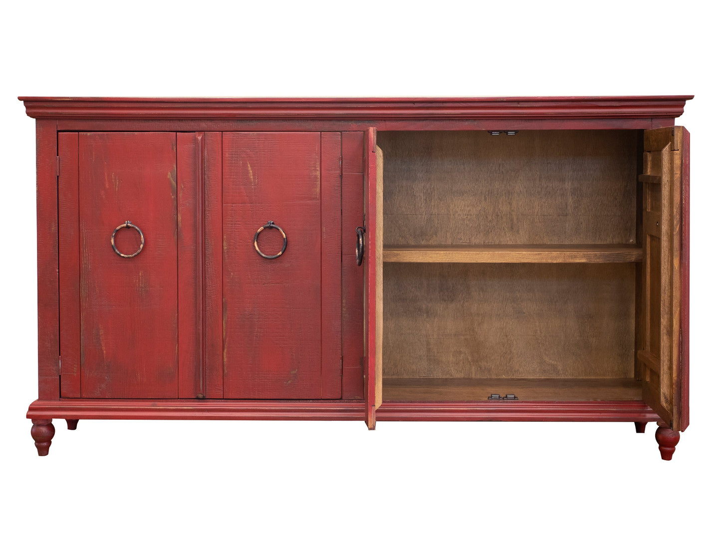 4 Doors Console - Red
