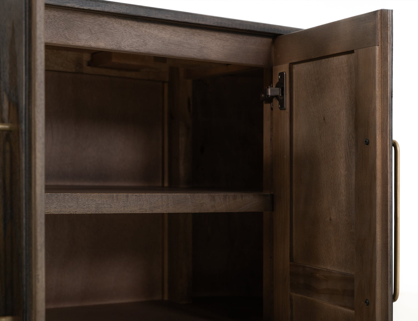 4 Doors Console - Oil Black