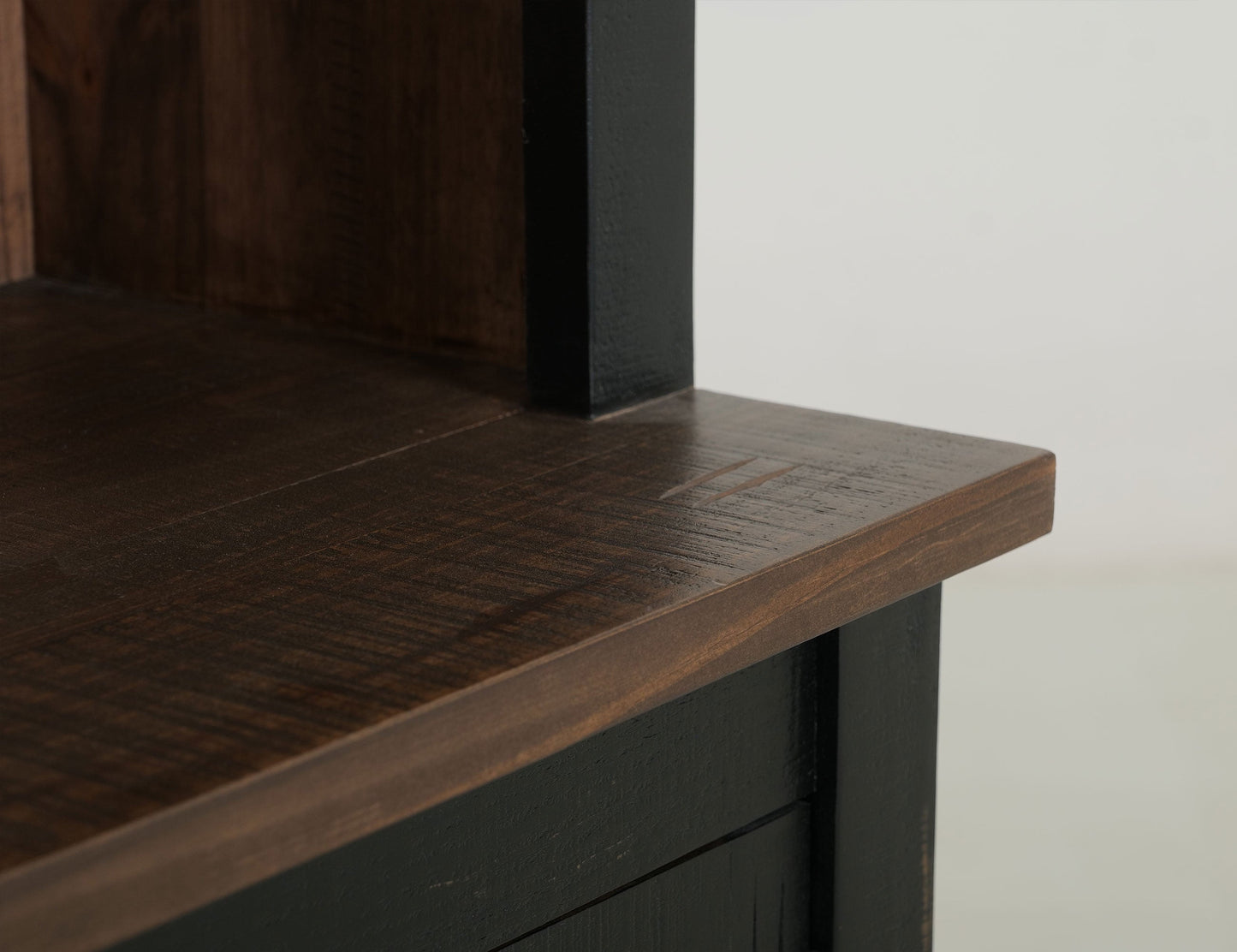 2 Mesh Door Universal Pier - Black & Medium Brown