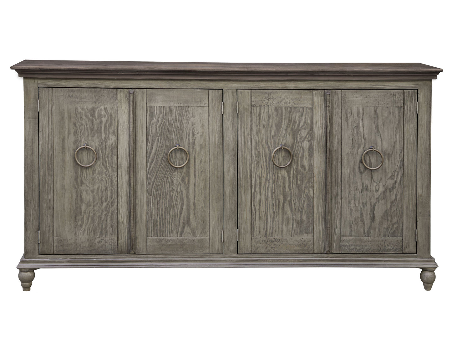 4 Doors Console - Olive