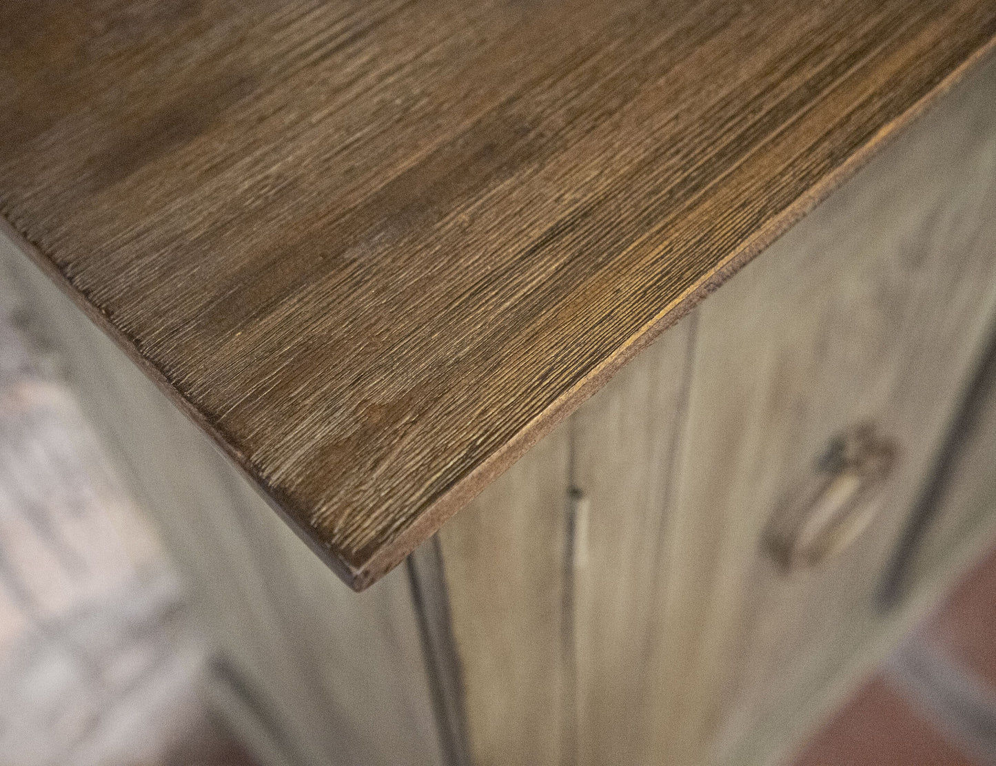 4 Doors Console - Olive