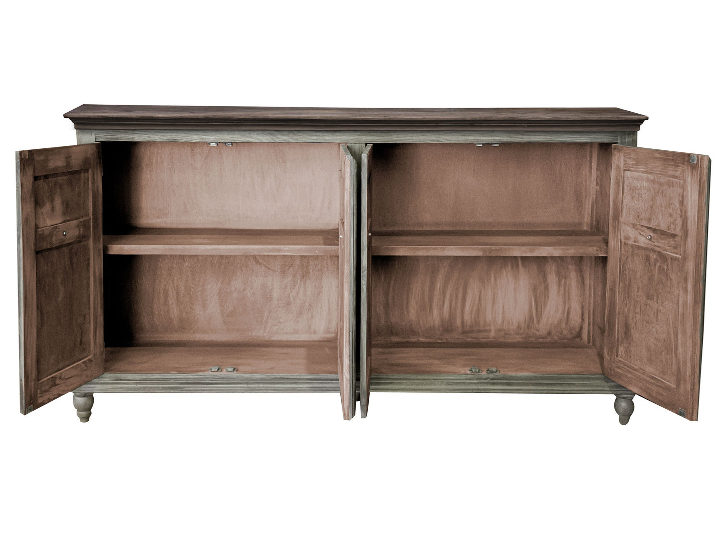 4 Doors Console - Olive