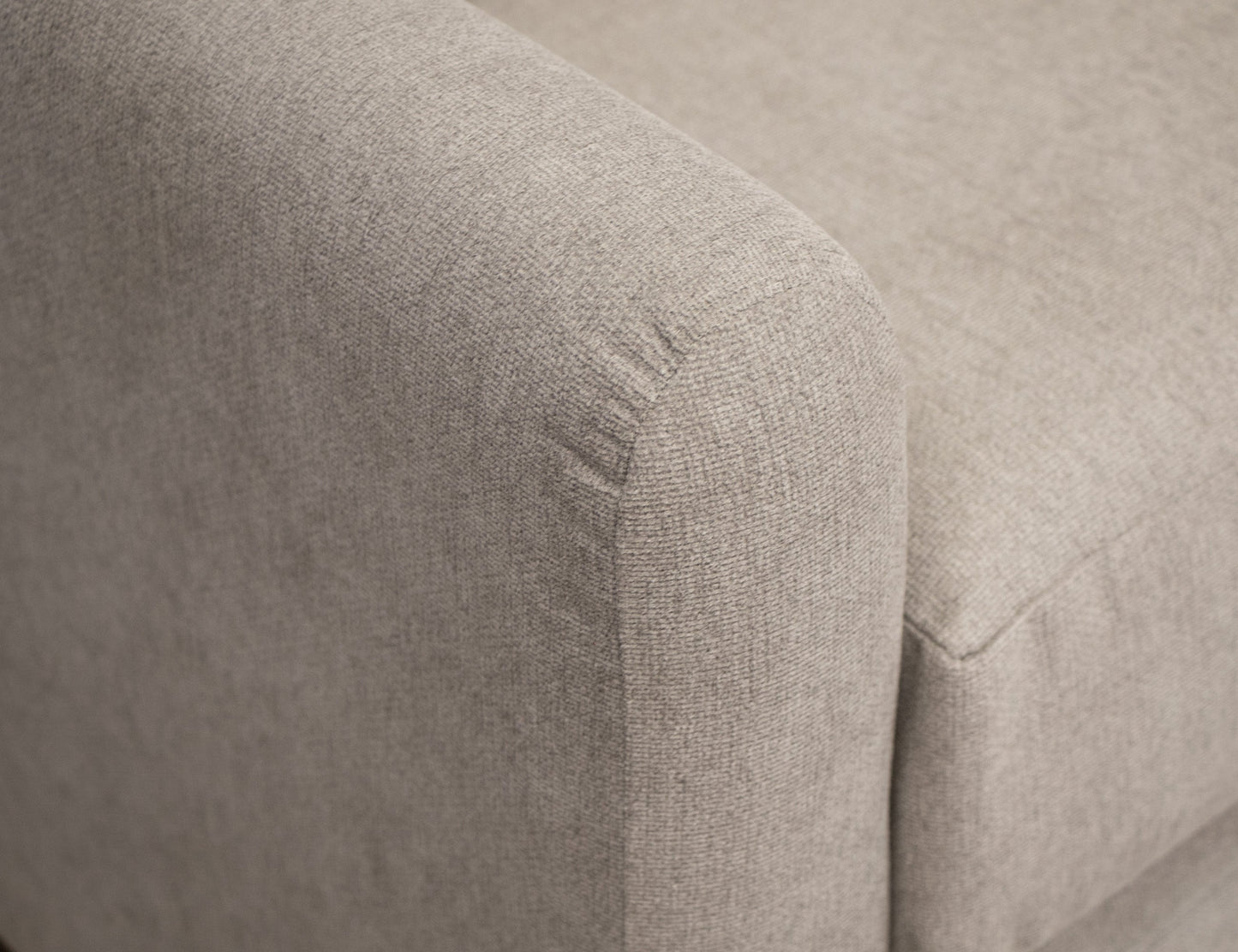 Wooden Frame & Base, Armchair - Agreeable Gray