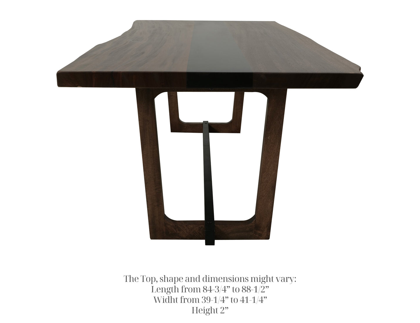 Dining Table Top - Pecan Brown