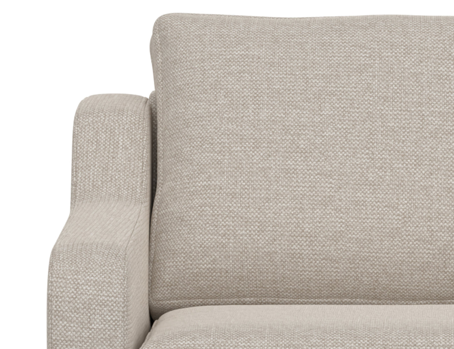 Wooden Frame & Base, Loveseat - Agreeable Gray